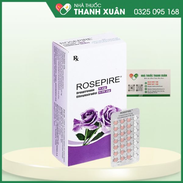 ROSEPIRE - Thuốc tránh thai hằng ngày